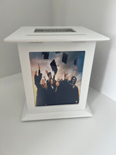 Load image into Gallery viewer, GRADUATION CARD BOX || CUSTOM GRADUATION CARD BOX || PERSONALIZED CARD BOX FOR GRADUATIONS